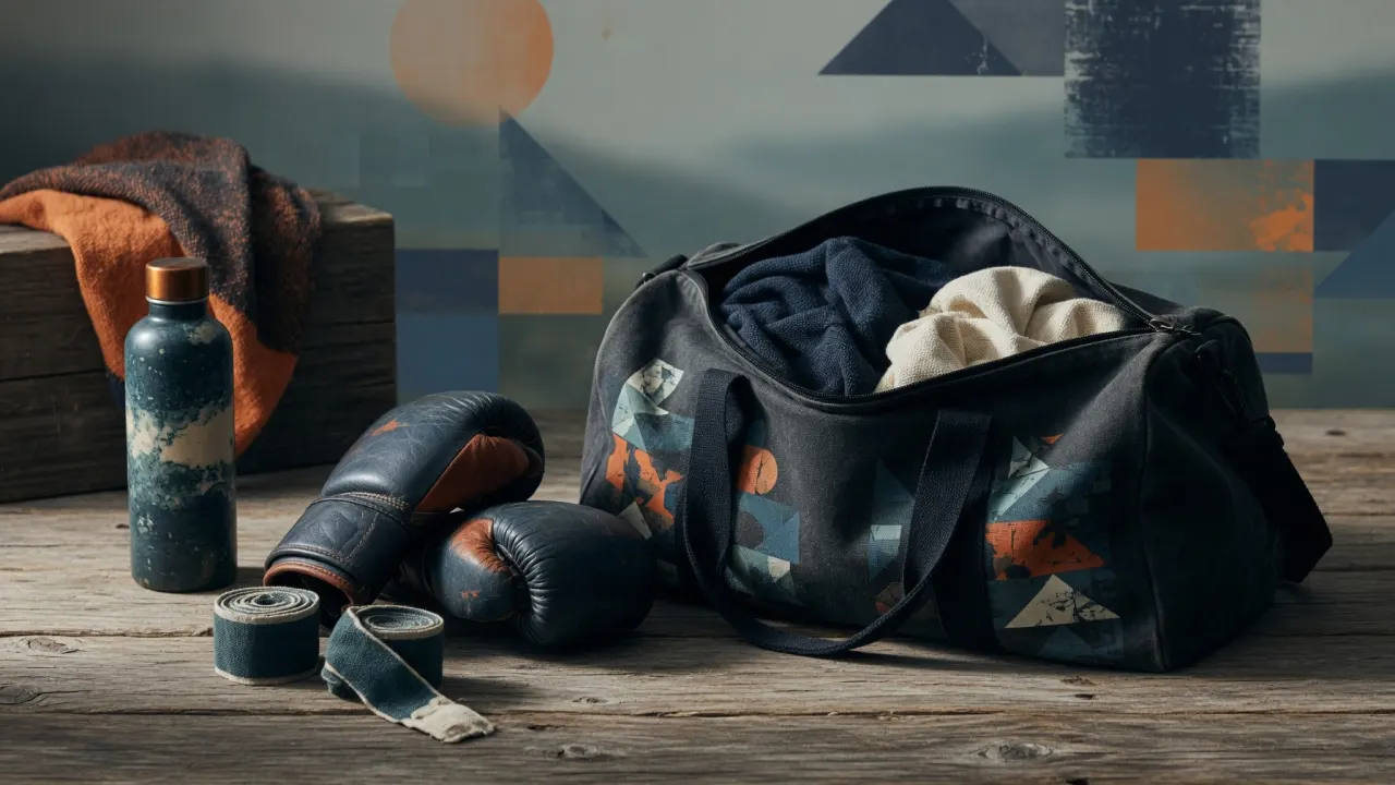 Inclusive supervised boxing group showing respect and consent